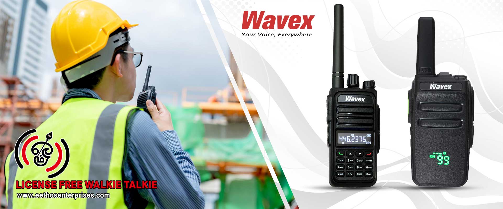 Eethos Enterprises License Free Walkie Talkie Authorized Dealer & Distributor Bengaluru Bengalore