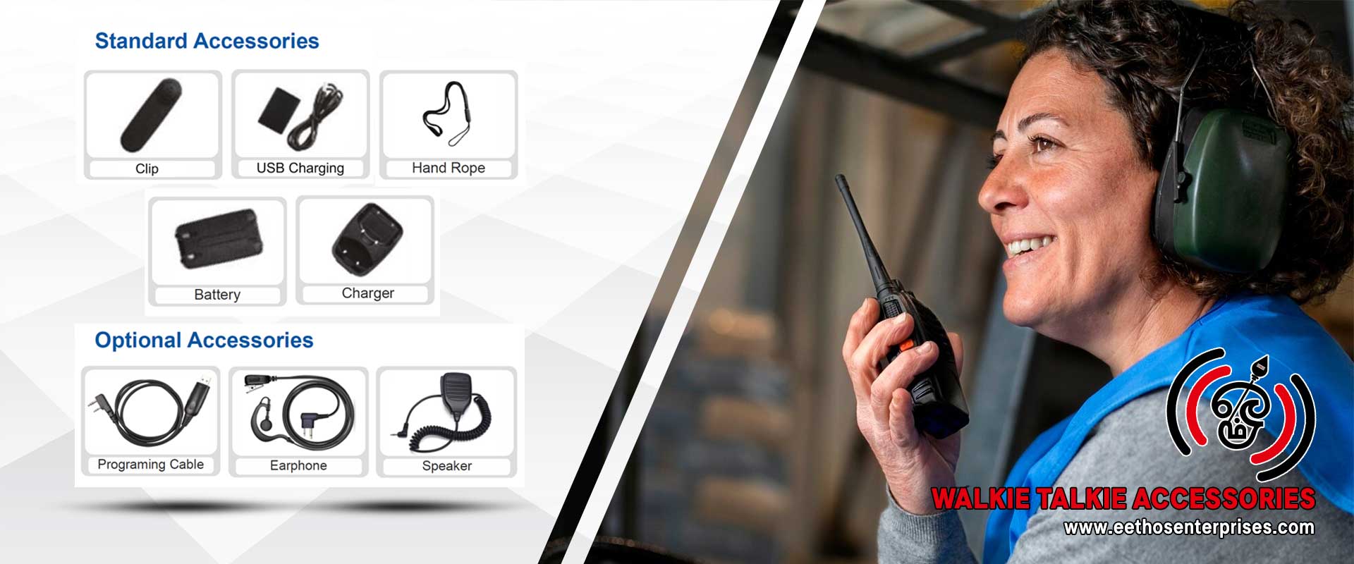 Eethos Enterprises License Free Walkie Talkie Authorized Dealer & Distributor Bengaluru Bengalore